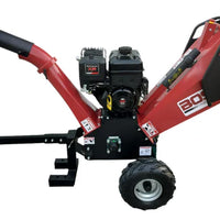 Boss 5 Inch 15hp Gas Briggs & Stratton Powered Chipper Shredder with Electric Start