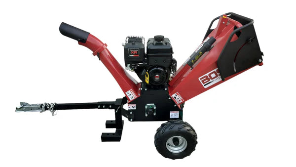 Boss 5 Inch 15hp Gas Briggs & Stratton Powered Chipper Shredder with Electric Start