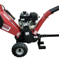 Boss 5 Inch 15hp Gas Briggs & Stratton Powered Chipper Shredder with Electric Start