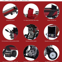 Boss 5 Ton Electric Log Splitter