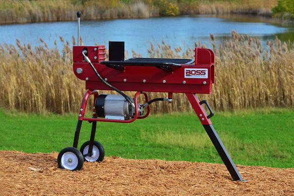 Boss 10 Ton Electric Log Splitter