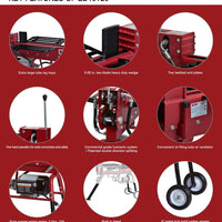 Boss 10 Ton Electric Log Splitter