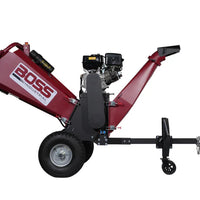 Boss 6 Inch 15hp Gas Briggs & Stratton Powered Chipper Shredder with Electric Start