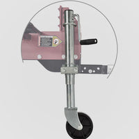 Boss Industrial Wheeled Trailer Jack Stand for Log Splitter - Compatible Models: GD16T21