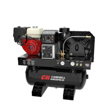 Campbell Hausfeld 3 in 1 air compressor generator on a white background