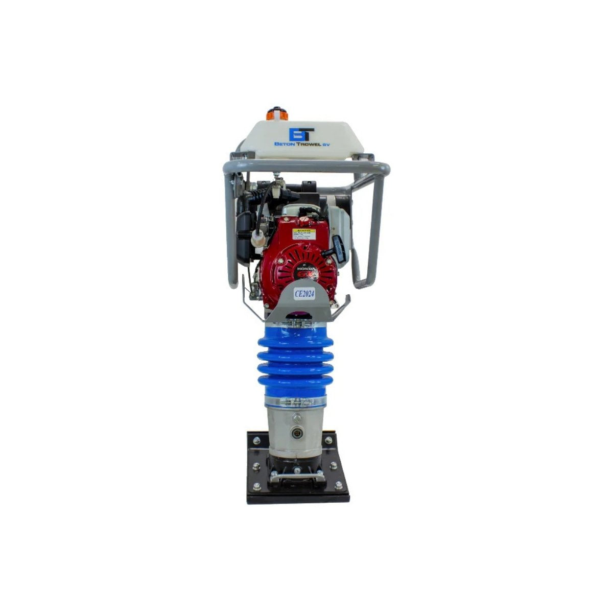 Beton Trowel Taming Rammer BTR76H on a white a white background.