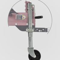 Boss Industrial Wheeled Trailer Jack Stand for Log Splitter - Compatible Models: GD20T24