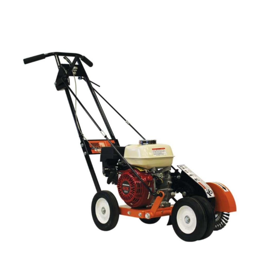 Orange Brave crack cleaner on a white background