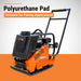 Orange brave plate compactor BRPFP135H with 'Brave Pro' branding on a white and orange background