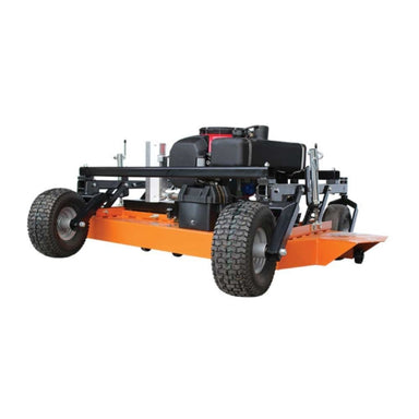 Brave BRPFC112HE finish cut mower on a white background