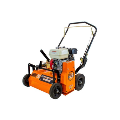 Orange Brave Dethatcher with visible brand logo on a white background