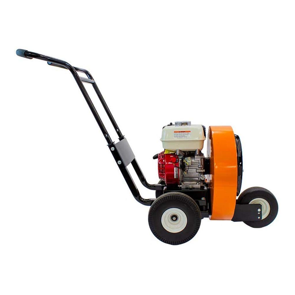 Brave Walk Behind Blower BRPB140H with a visible engine on a white background