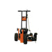 Orange and black Brave Star Blade Curb Edger on a white background