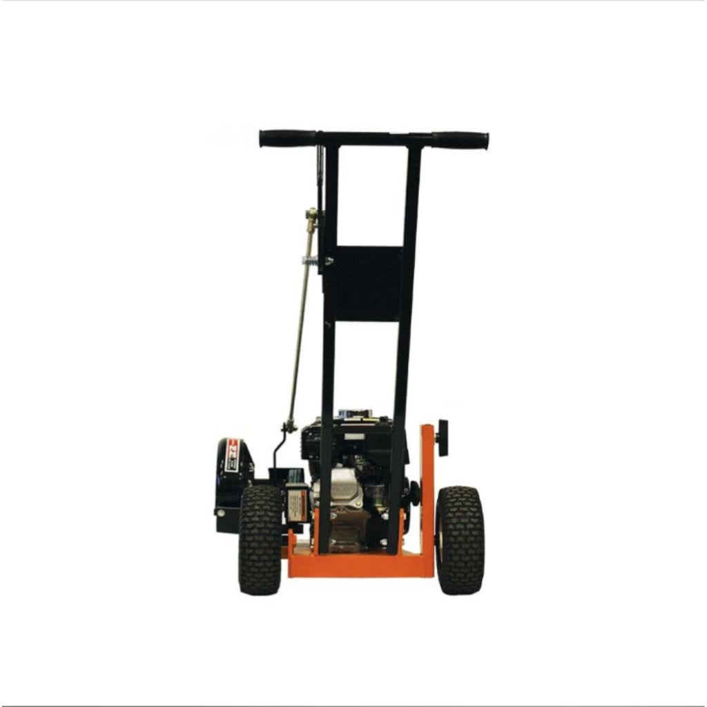 Brave star blade curb edger with wheels on a white background