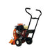 Brave Walk Behind Leaf Blower with orange and black design on a white background