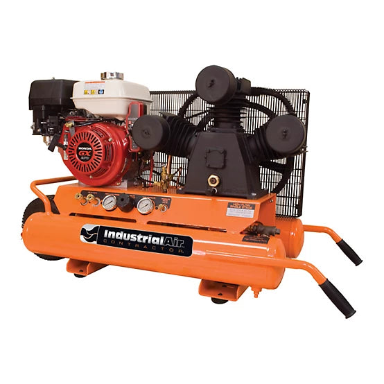 Industrial Air 9 Gallon Wheelbarrow Air Compressor — Timber Splitter ...