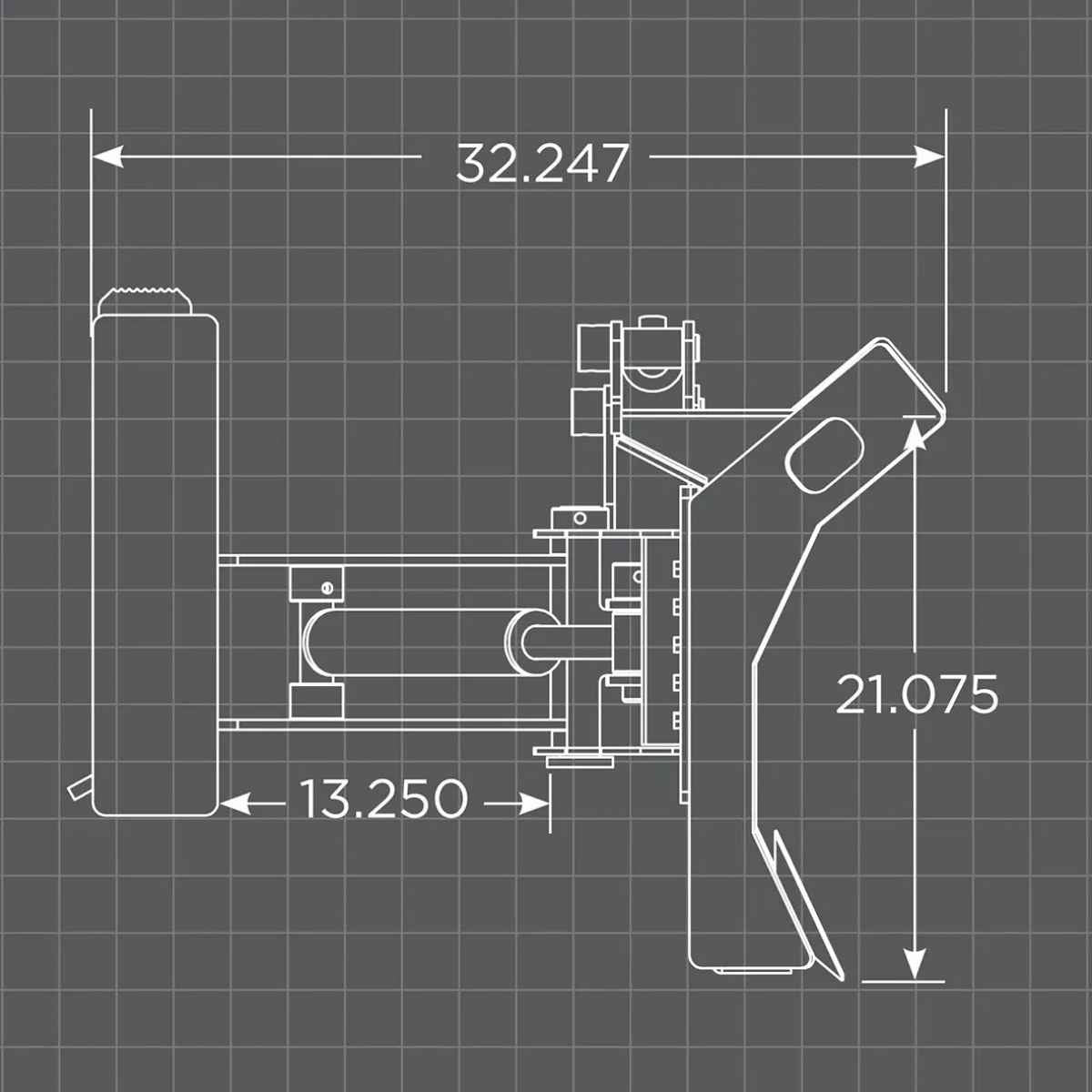 Loflin Fabrication Skid Steer Dozer Blade