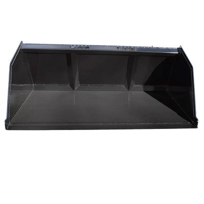Black Loflin snow and litter bucket on a white background
