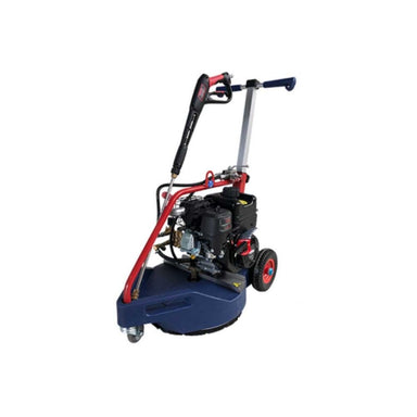 blue and red makinex dual pressure cleaner 2200 psi on a white backlground