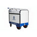 Makinex Portable power box with wheels and ladder on a white background