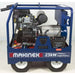 Makinex 23kw 480v generator on a white background