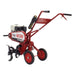 Red Maxim 26in tiller on a white background