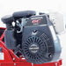 Maxim Till And Plow with a Honda GC engine on a red machine with 'Easy Start' label