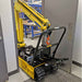 Yellow and black movex tt 270 crane in a factory setting