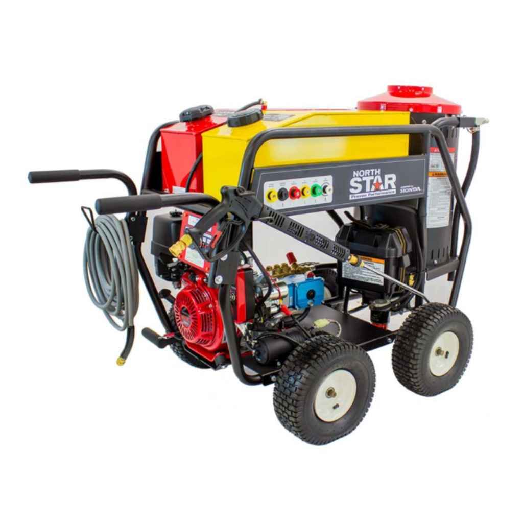 NorthStar 3000 psi hot water pressure washer on a white background