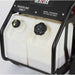 Fuel tank to a northstar 3500 psi hot water commercial pressure washer  with 'Star' branding on a white background