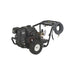 Pressure washer with hose on a white background