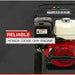 Northstar 4200 psi portable pressure washer with a Honda GX390 OHV engine on a power equipment with 'North Star' branding.