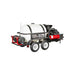 northstar 4000 psi hot water pressure washer with a white tank and red and black accents on a white background