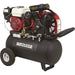 NorthStar 20 gallon gas air compressor on a white background