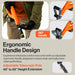 SuperHandy Snow blower with ergonomic handle and telescopic pole on a beige background