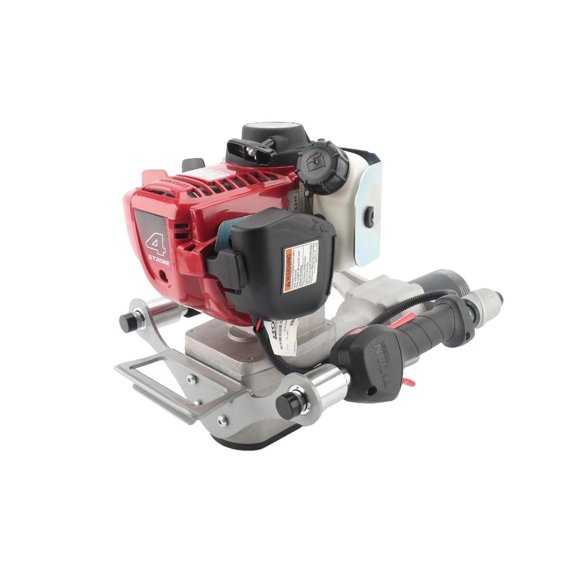 Titan Post driver pdg3200x model with red and black design on a white background