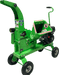 Green YardBeast 2510 with visible branding on a transparent background with yardbeast logo on the side, mouth view