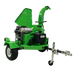Green Yard Beast 4521 wood chipper on a transparent background right front view