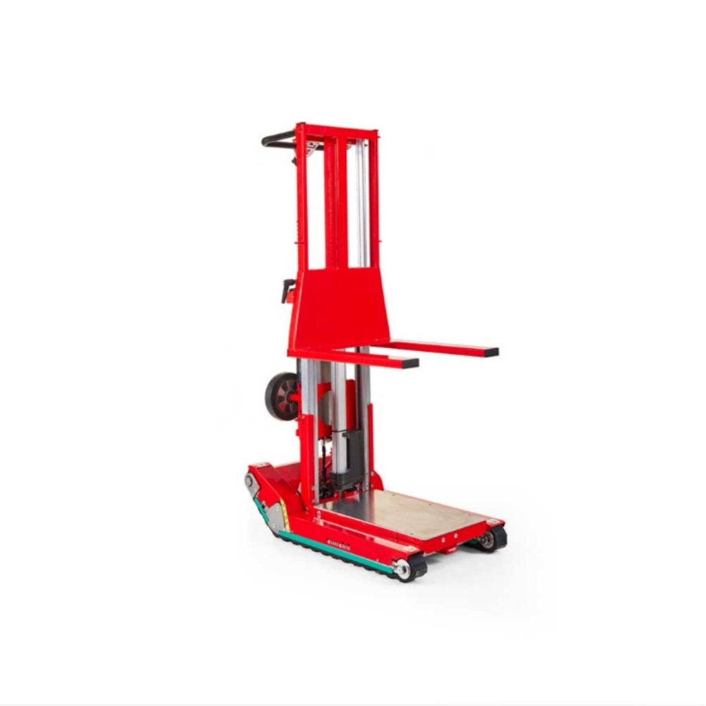 Red Zonzini Domino Plasmoid lift on a white background
