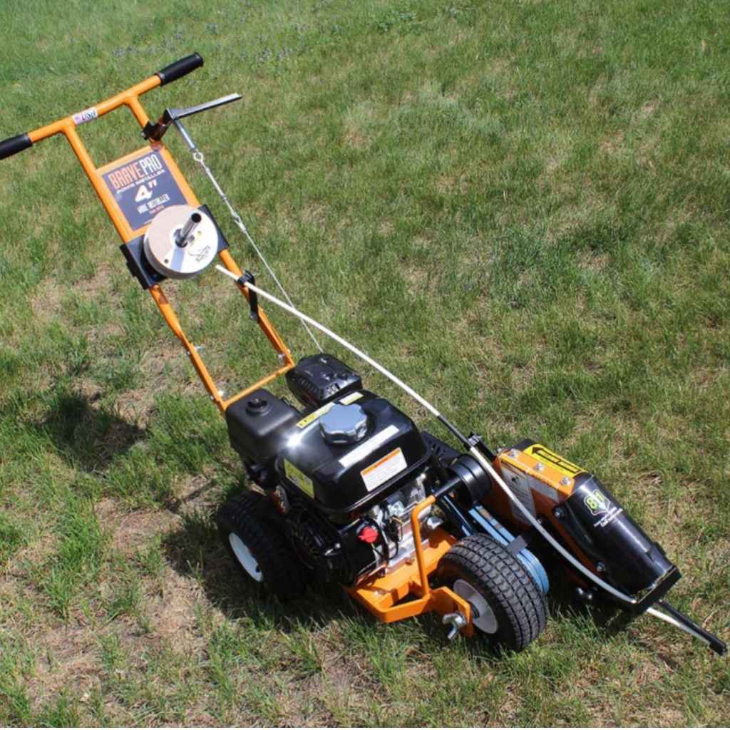 brave wire installer on grass