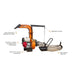 brave pro BRPTL140H truck loader  with features highlighted on a white background