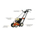 Orange Brave 8 inch crack cleaner with features highlighted on a white background