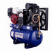 Blue Castair 3 in 1 air compressor generator welder on a white background
