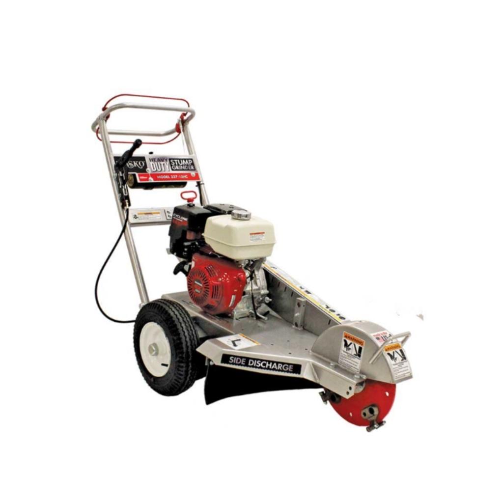 dosko 13 hp Stump grinder on a white background