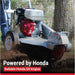 dosko 13hp stump grinder with Honda engine in a forest setting