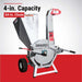 Dosko brush chipper 4in with 4-inch capacity and 54-inch chute on a red and white background