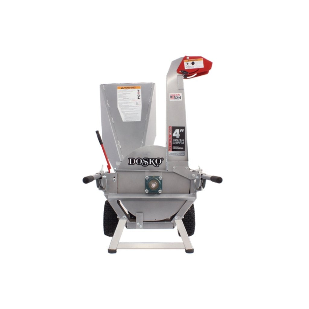 Dosko 4 inch brush chipper on a white background