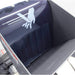 Close-up of a dosko 4 ich brush chipper with a white hand icon on a white background