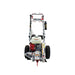 Dosko mini 6 hp stump grinder on a white background