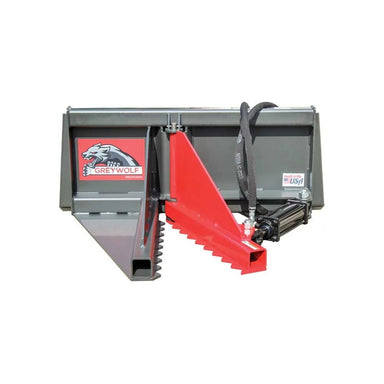 Greywolf tree puller attachment with red and gray design on a white background